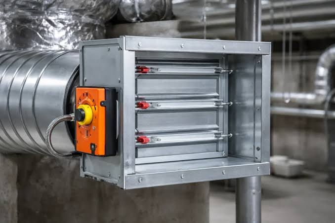 Volume control damper